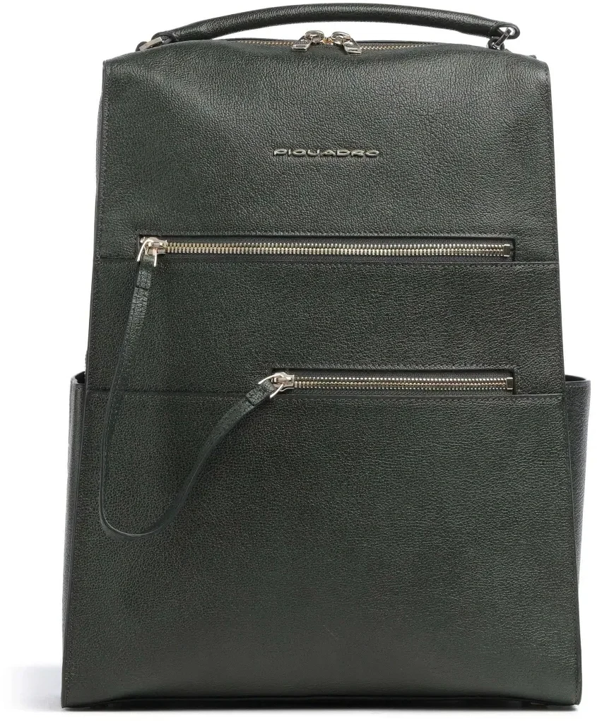 Рюкзак женский Piquadro Patricia CA6772W140/VE зеленый натур.кожа
