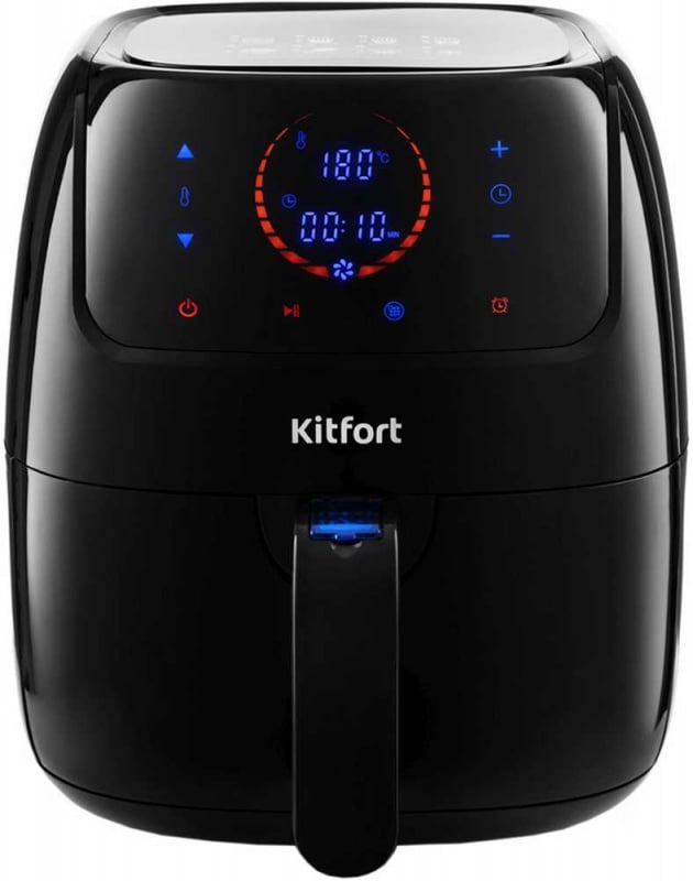 Аэрогриль Kitfort KT-2210 3л 1400Вт черный (КТ-2210)