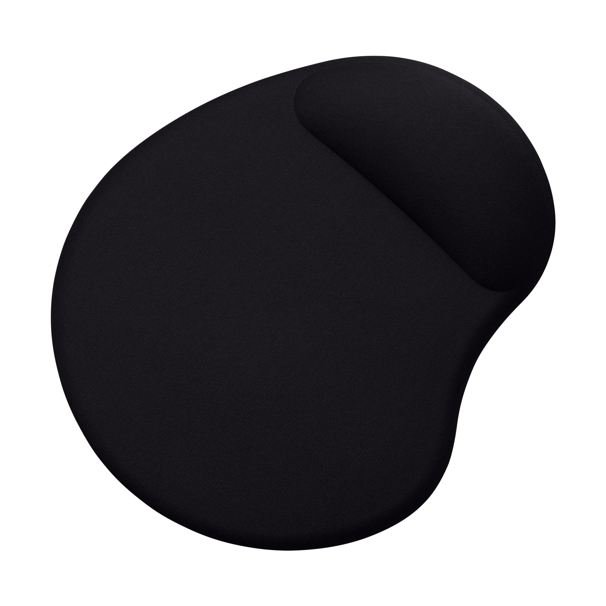 Коврик для мыши Buro BU-GEL/BLACK мини, 225х190х2мм, с подставкой под запястье, черный