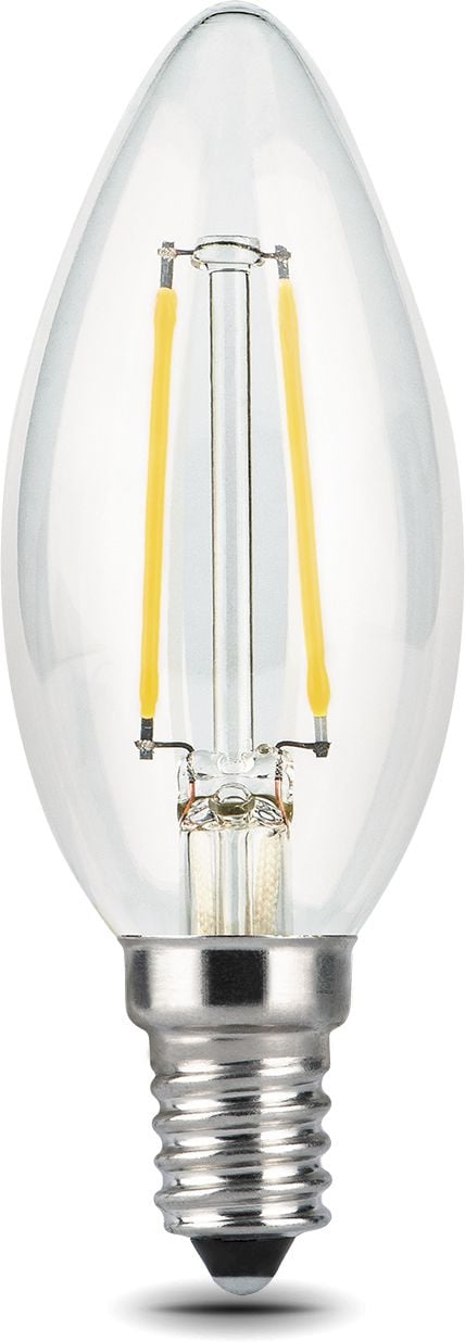 Лампа светодиодная Gauss 11Вт цок.:E14 свеча 220B 2700K  св.свеч.бел.теп.  С35  (упак.:1шт) (103801111)
