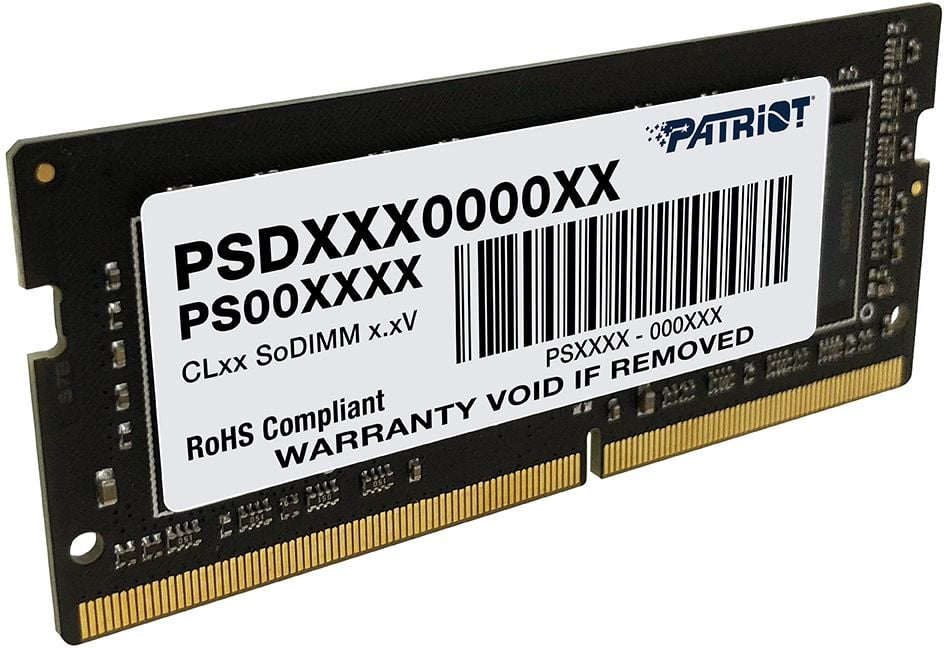 Оперативная память DDR4 32GB 3200MHz Patriot PSD432G32002S Signature RTL PC4-25600 CL22 SO-DIMM 260-pin 1.2В dual rank Ret [PSD432G32002S]