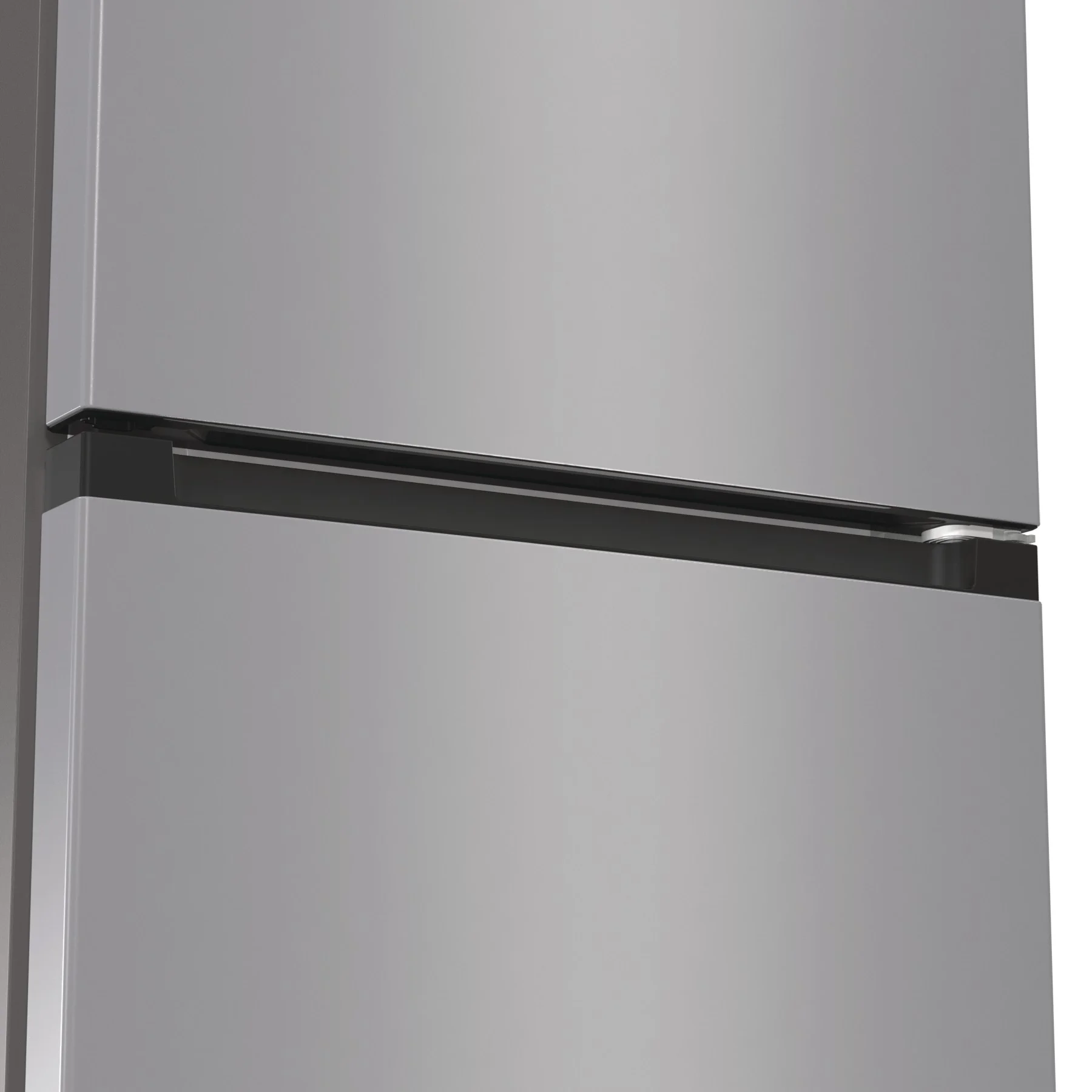 Холодильник Gorenje NRK6201PS4 серебристый металлик двухкамерный 235/96л морозилка снизу, No Frost