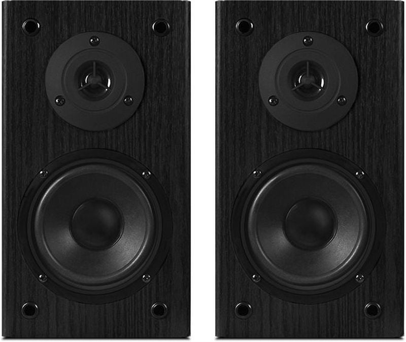 <095605> Акустическая система SVEN SPS-614 2.0 (2x20W, Bluetooth, дерево, черный) [SV-020262]