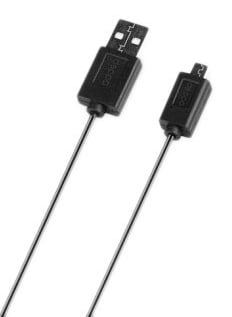 72103 Кабель Deppa  USB (m)-micro USB (m)  1.2м  черный