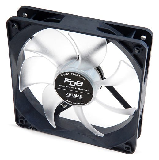 <037961> Вентилятор для корпуса 120mm Zalman ZM-F3 FDB (SF) (120x120x25мм, 1000-1500об/мин, 18-23дБ) [ZM-F3 FDB (SF)]