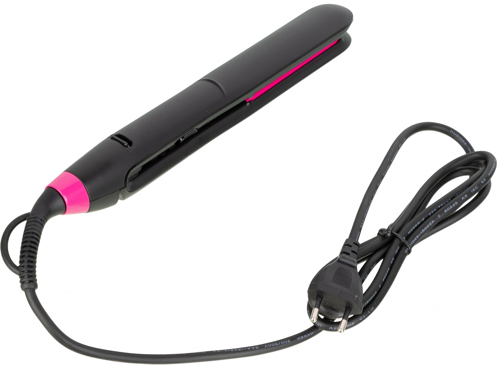 Philips Выпрямитель Philips BHS375/00 (розовый, черный, нагрев до 220 °C, покрытие - керамическое, кератиновое)