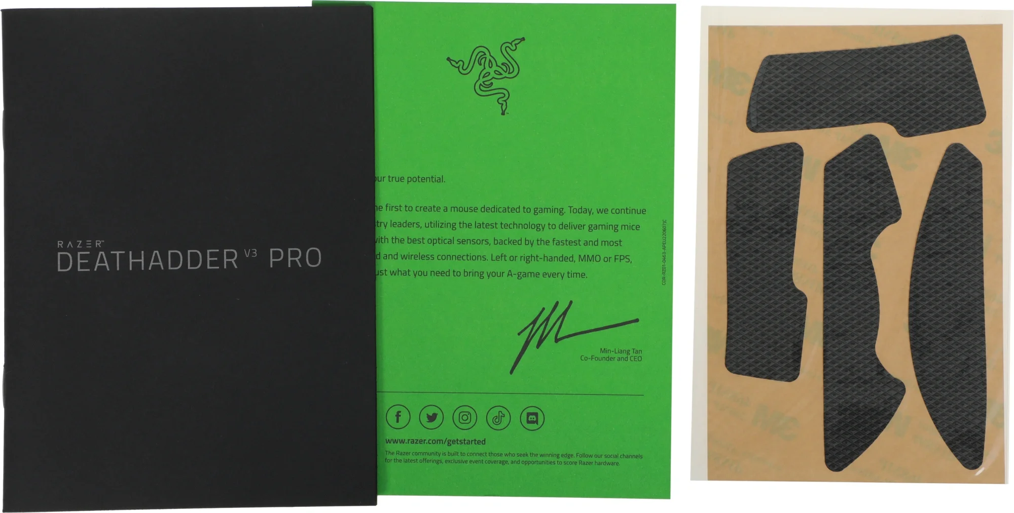 Мышь Razer DeathAdder V3 Pro белый оптическая 30000dpi беспров. USB-C 5but (RZ01-04630200-R3A1)