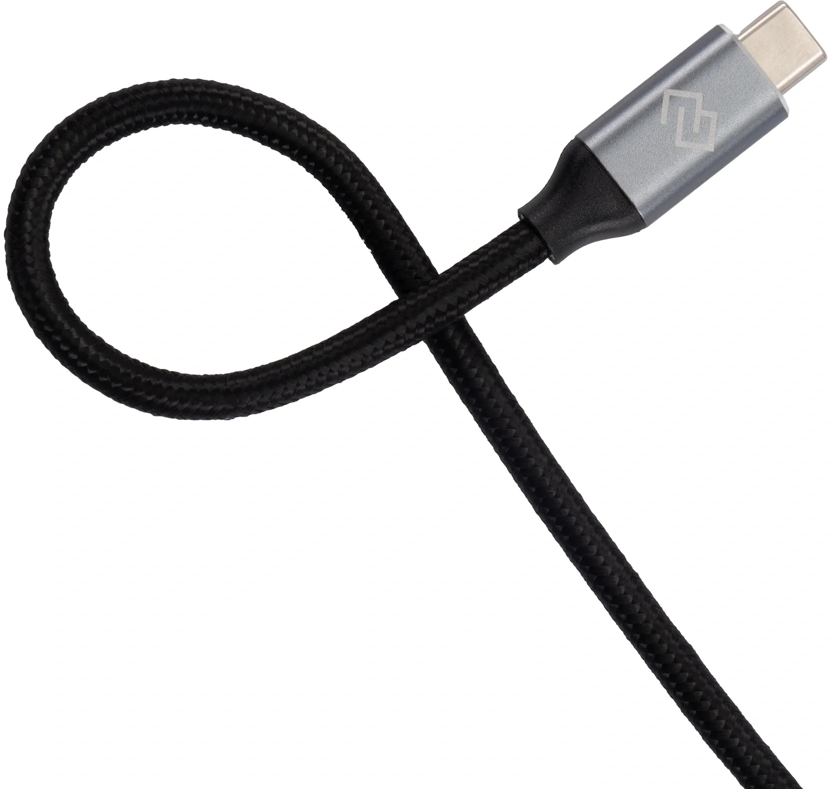 USB кабель Digma, USB Type C (M) -> USB Type C (M), USB 3.2, 3 м, цвет чёрный, D-TYPE-C-USB3.2-100W-4K-3M