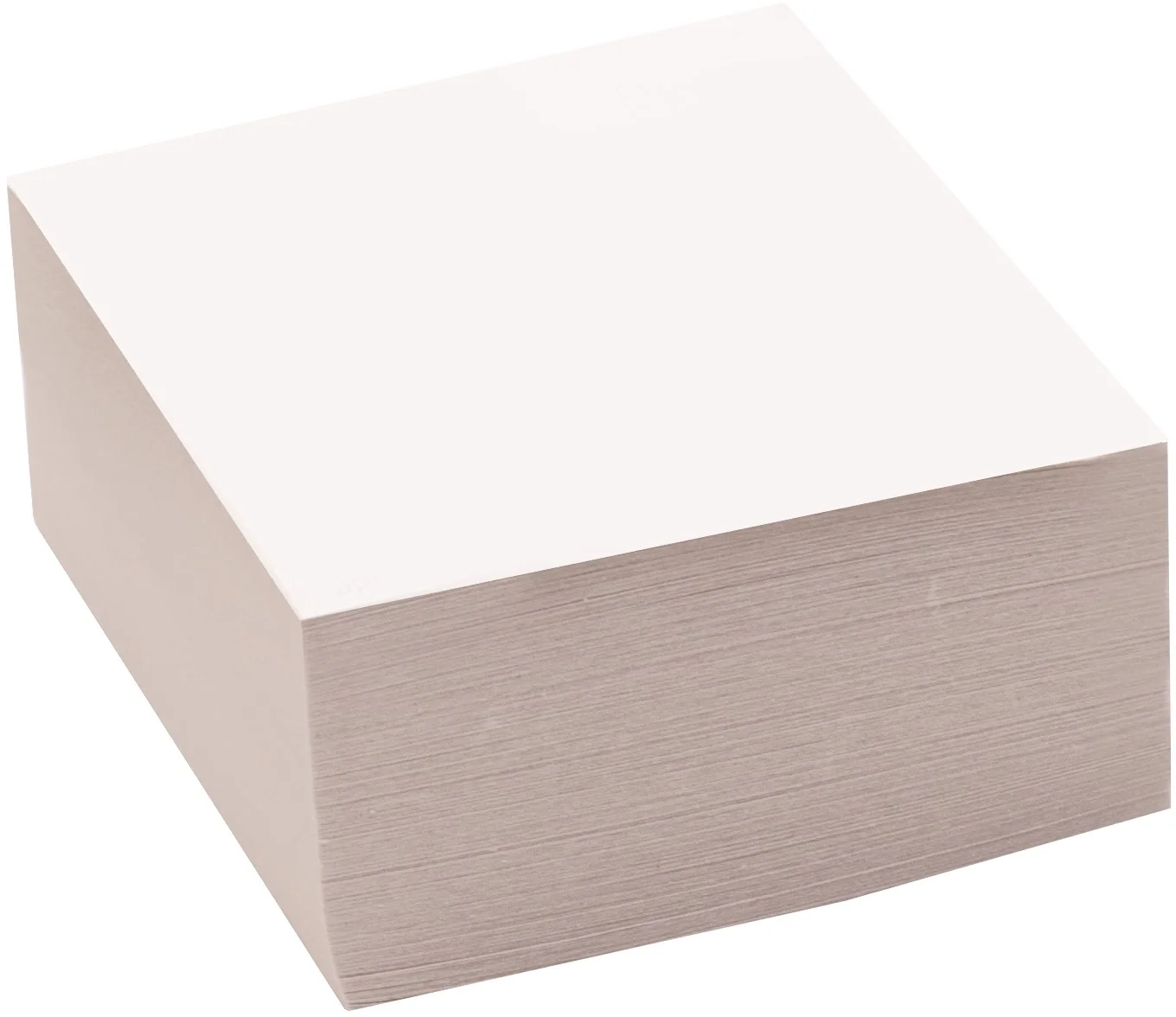 Блок для записей бумажный Silwerhof Eco Эконом 80x80x40мм 60г/м2 70% белый