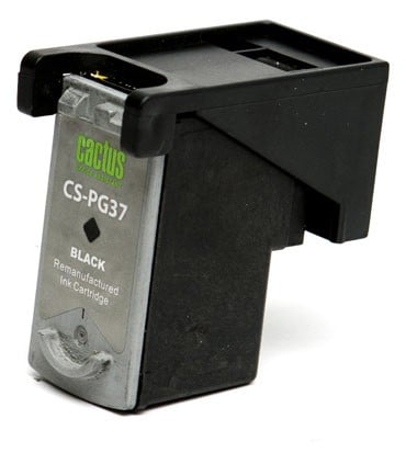 Картридж струйный Cactus CS-PG37, черный, 9 мл