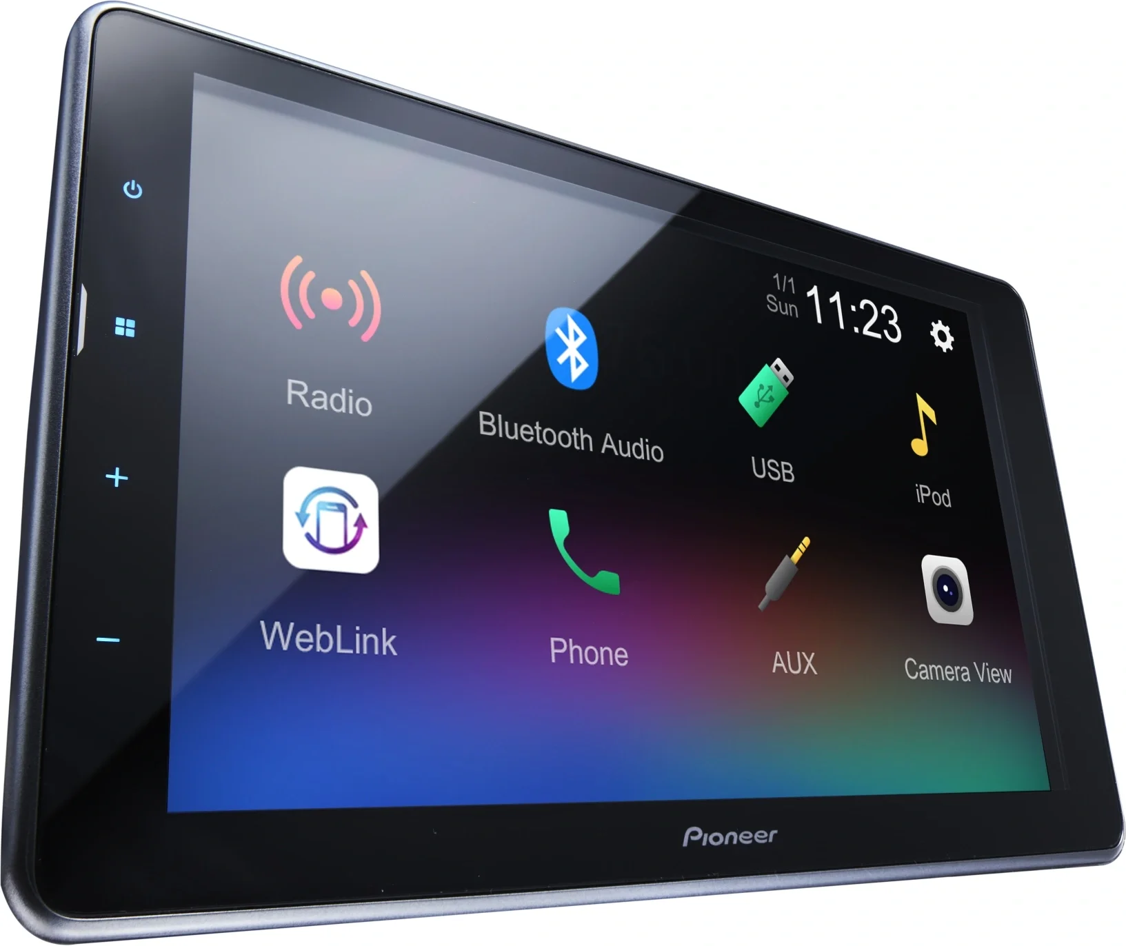 Автомагнитола Pioneer DMH-AF555BT, 2 DIN, 9", Bluetooth, USB Type-A, AUX
