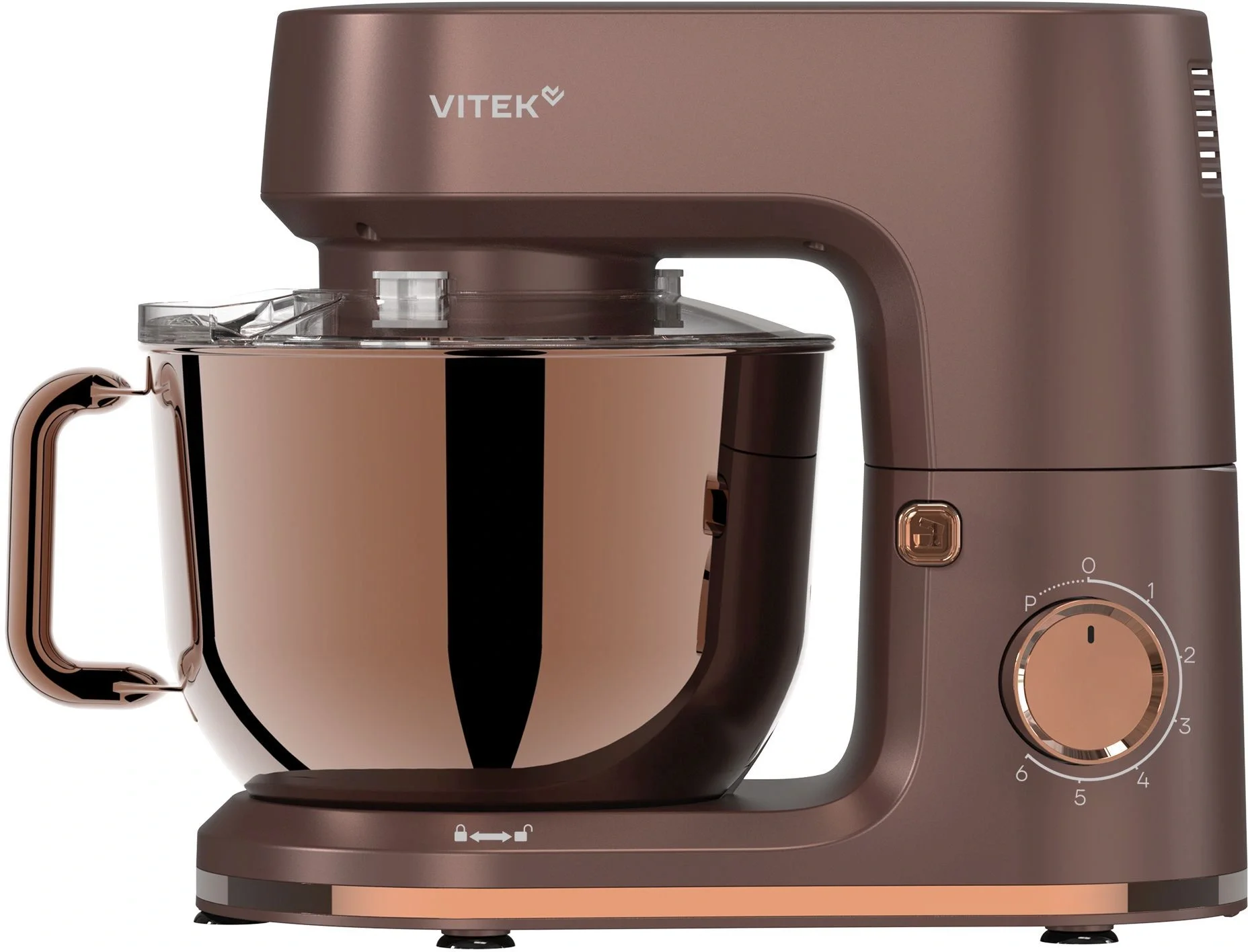 Миксер планетарный Vitek Элегия  VT-PM0661 2000Вт кофейный