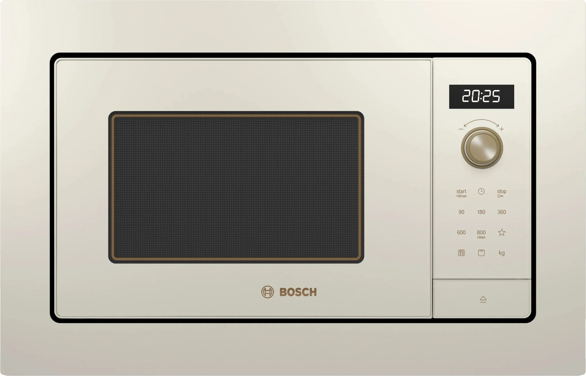 Микроволновая печь Bosch BEL653MP3 25л. 800Вт  жемчужно-белый  (встраиваемая)