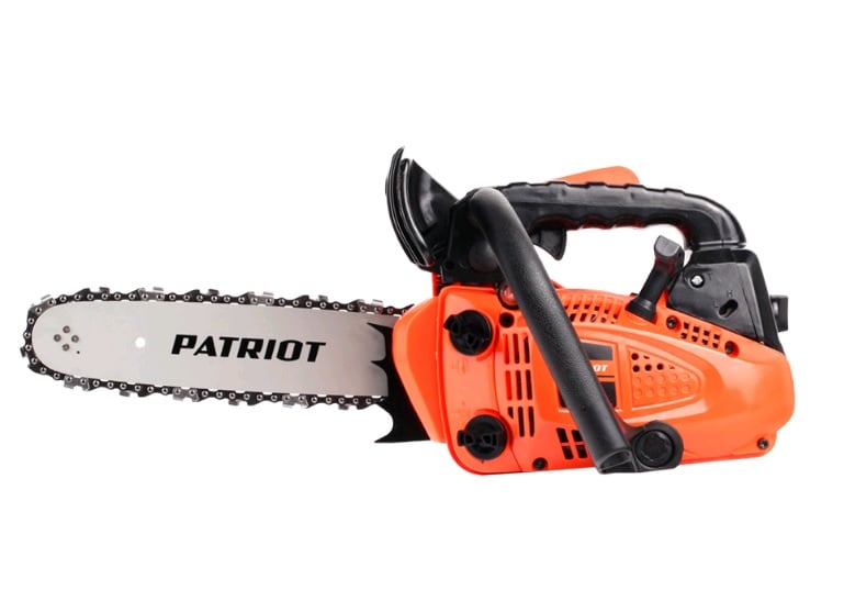 Бензопила PATRIOT PT2512 [220104500] {раб. объем 25сс, 1,3 л.с, шина 12", цепь 3/8" ; 0,050"/1,3mm ; 44 звена;}