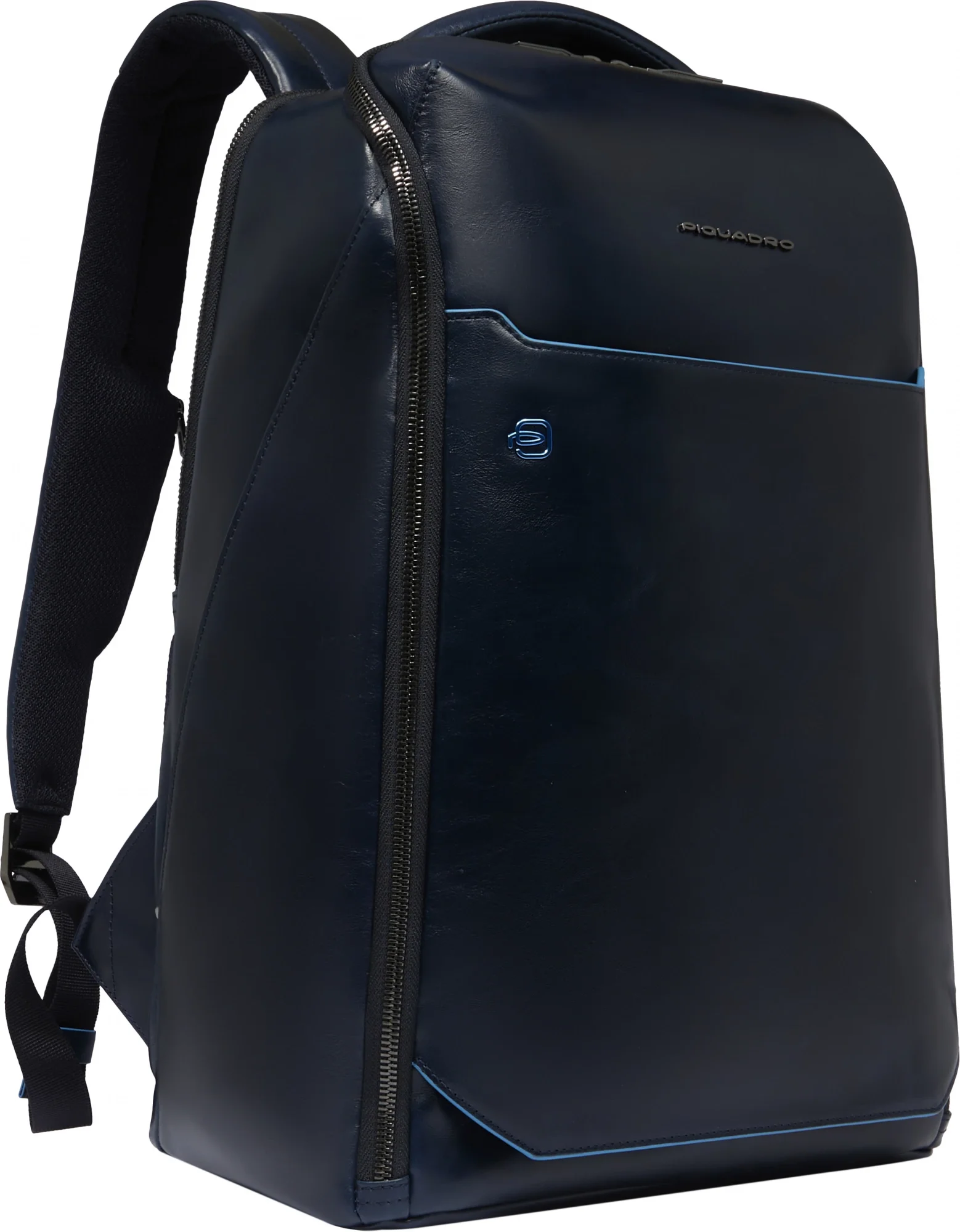 Рюкзак мужской Piquadro Blue Square CA6593B2/BLU2 темно-синий натур.кожа