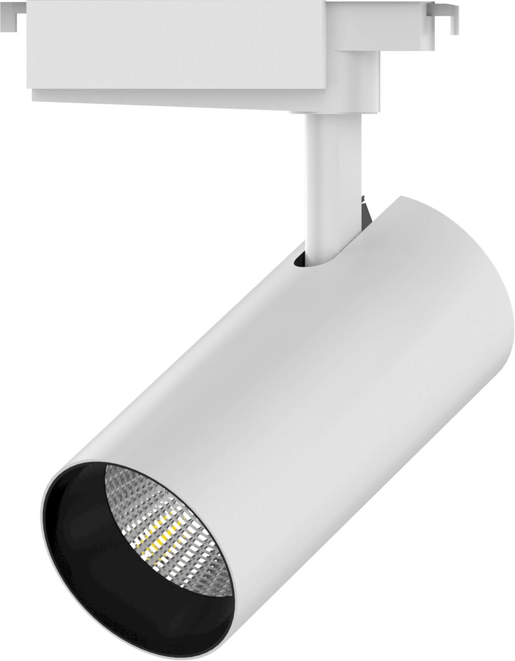 GAUSS TR072 Светильник трековый однофазный ДПО LED-24 Вт 1830 Лм 4000K IP20 черный 65х210 мм цилиндр  угол 24 грд