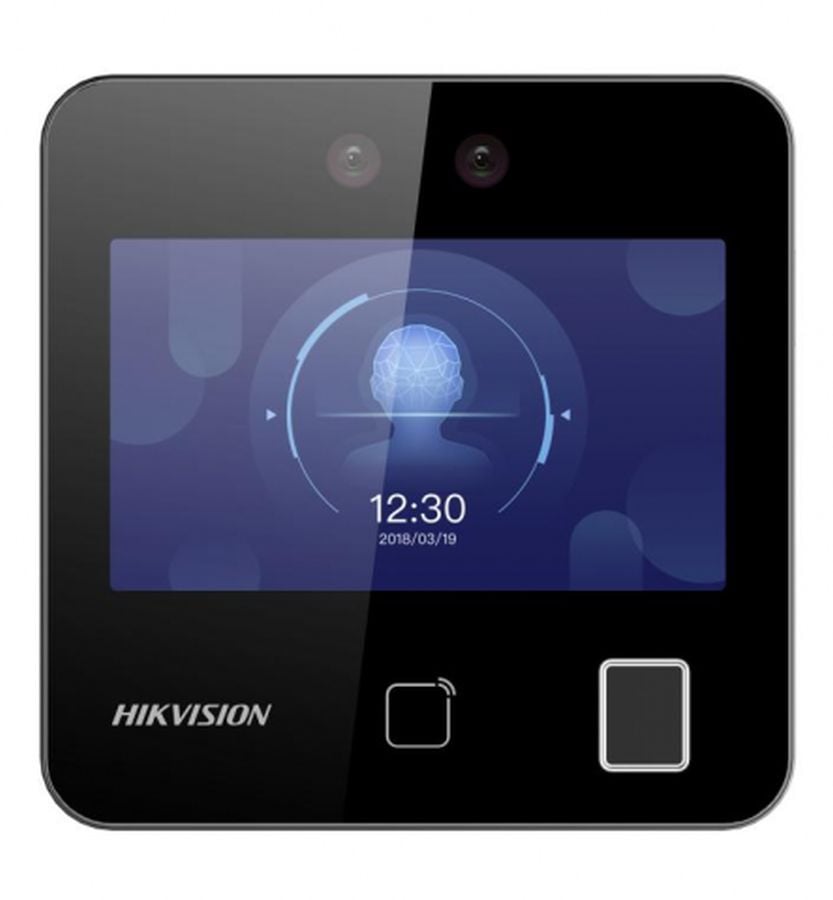 ACT-T1343MFW HiWatch Терминал доступа с распознаванием лиц и считывателем отпечатков пальцев (Mifare 1K)