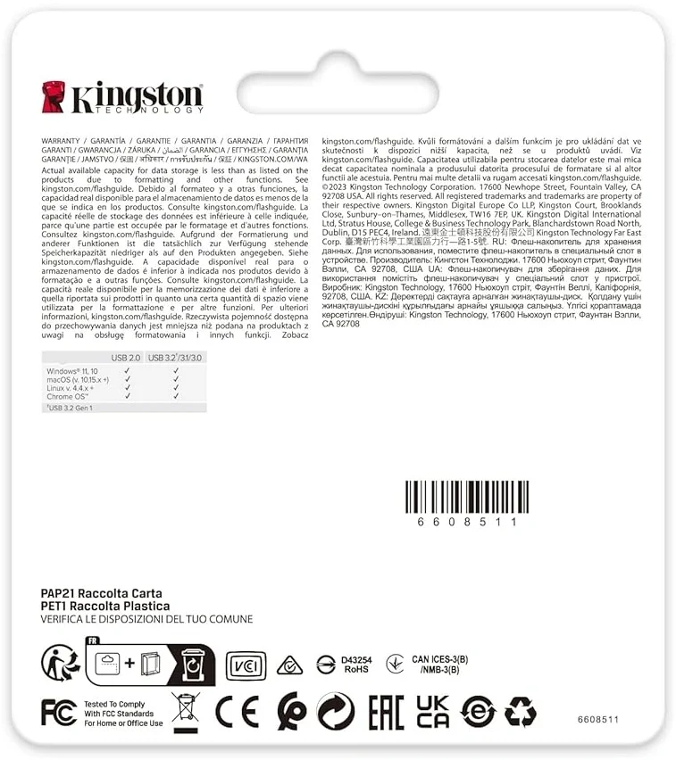 Флеш Диск Kingston 128GB DataTraveler SE9 DTSE9G3/128GB USB3.0 золотистый