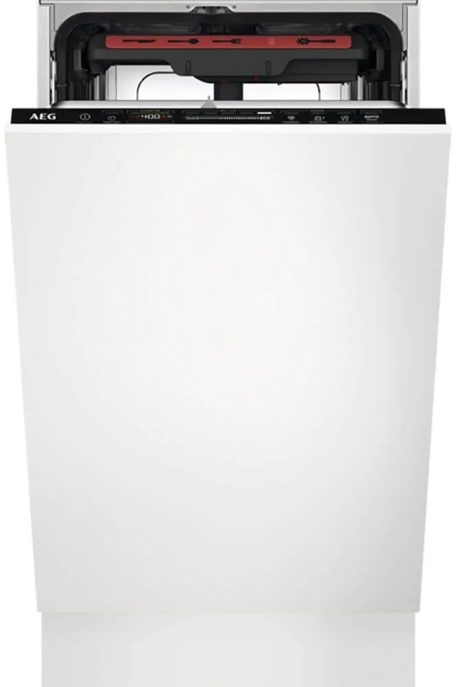 Встраиваемая посудомоечная машина AEG FSE73527P, черный, 44.6 см, 10 компл., 44 дБ, класс D