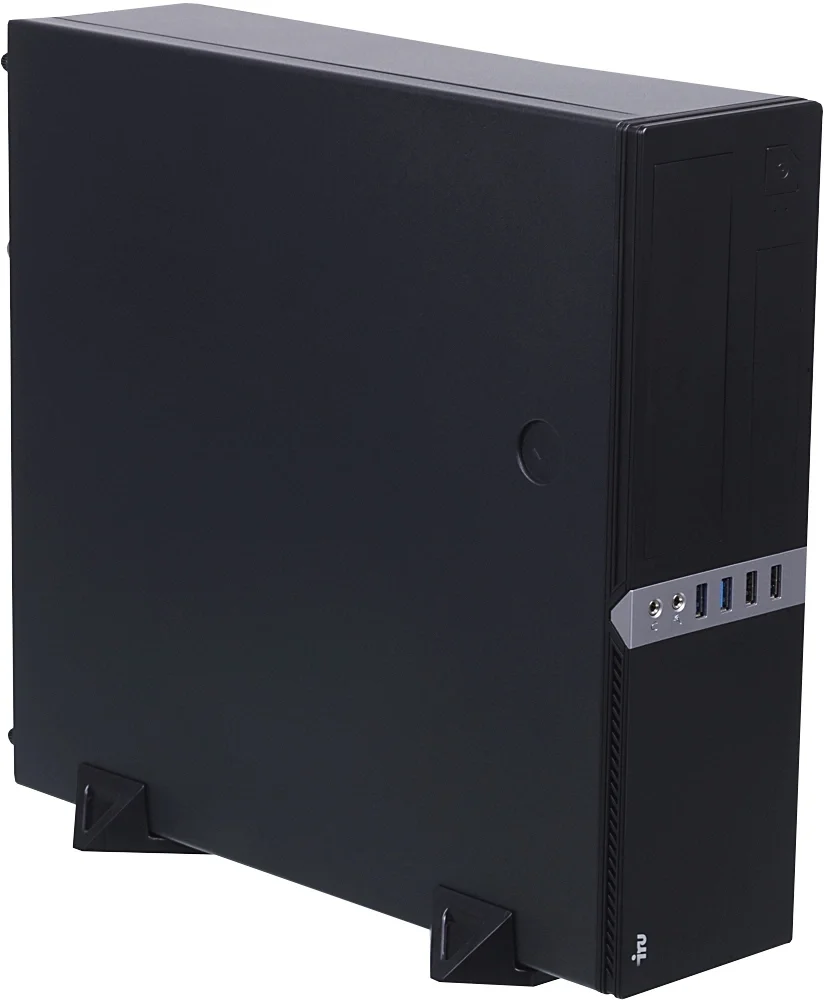Компьютер ПК IRU Office 310H6S SFF i3 12100 (3.3) 8Gb SSD256Gb UHDG 730 Free DOS GbitEth 300W черный (2061129)