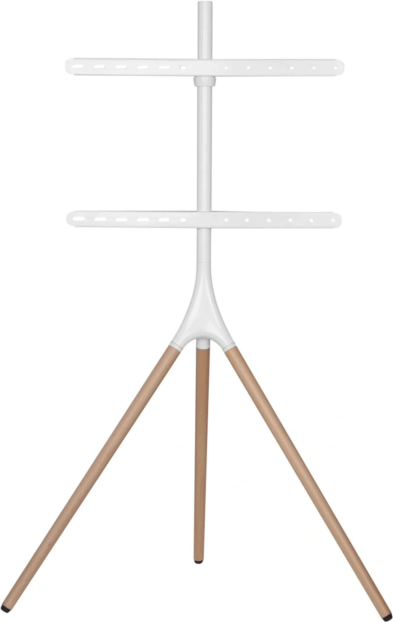 Подставка для телевизора Cactus CS-ST1246WTBCH белый/береза, 45"-65" макс. 32 кг, напольный