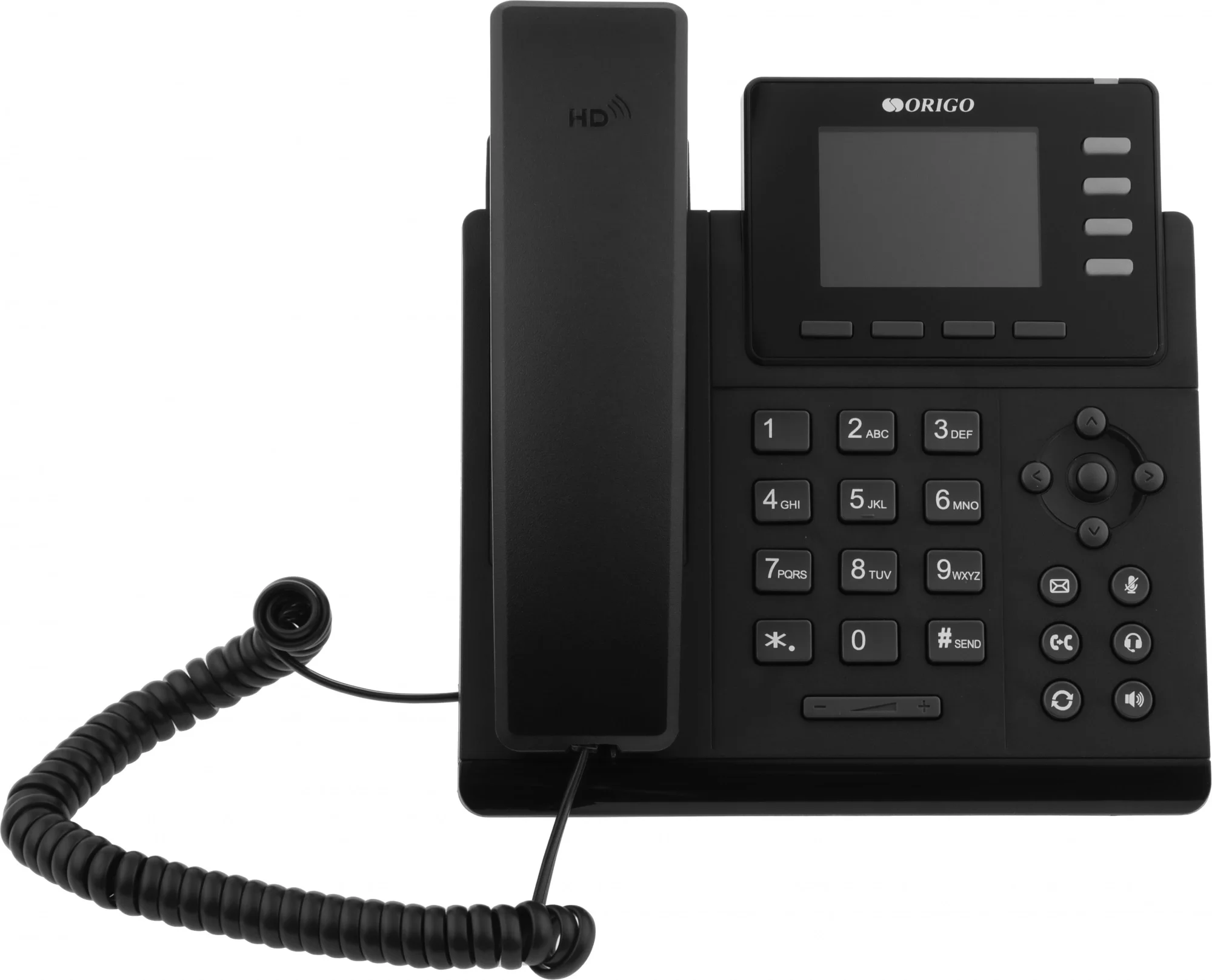 Origo OPH400/A1A Телефон/ IP-телефон с цветным дисплеем 2.8", 1000Base-T WAN PoE, 1000Base-T LAN,  без адаптера питания
