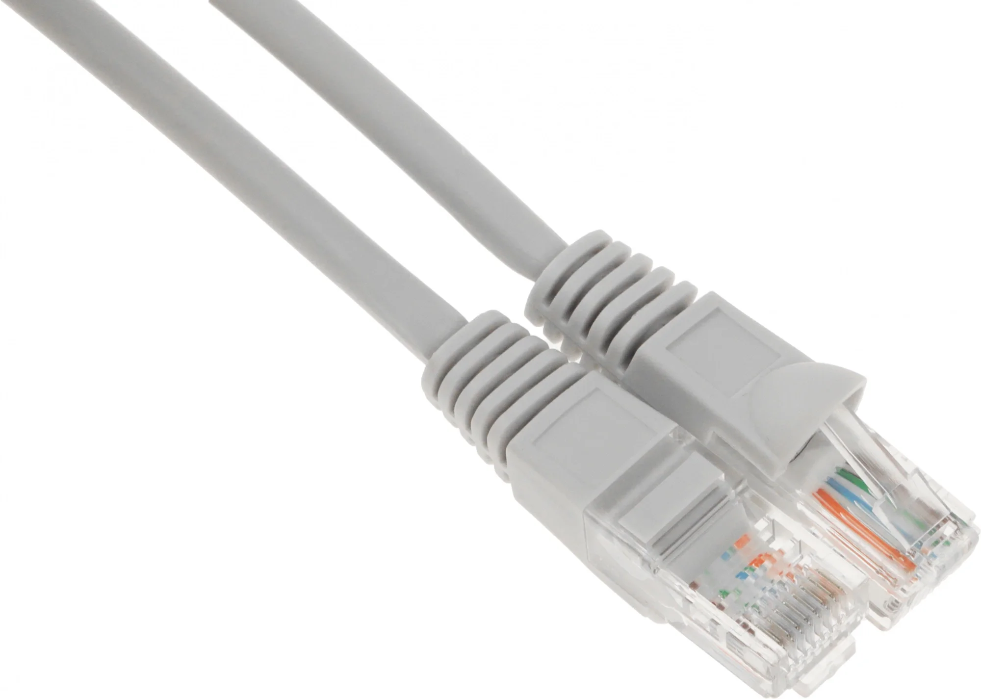 Патч-корд Buro UTP-5E-10M-G-LSZH 1Гбит/с UTP 4 пары cat.5E 10м серый  RJ-45 (m)-RJ-45 (m)