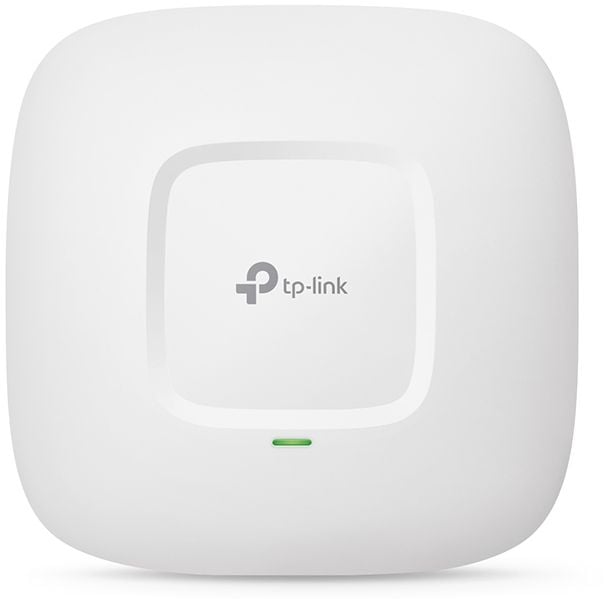 TP-Link - N300 Потолочная точка доступа Wi-Fi
Поддержка Power over Ethernet (802.3af)
Защита Wi-Fi класса Enterprise
Multi-SSID позволяет разделить несколько беспроводных сетей для разных типов пользователей
Поддержка management VLAN для расширенных возможностей сетевого управления 
Скороcть передачи - 11n: До 300 Мбит/с (динамически)