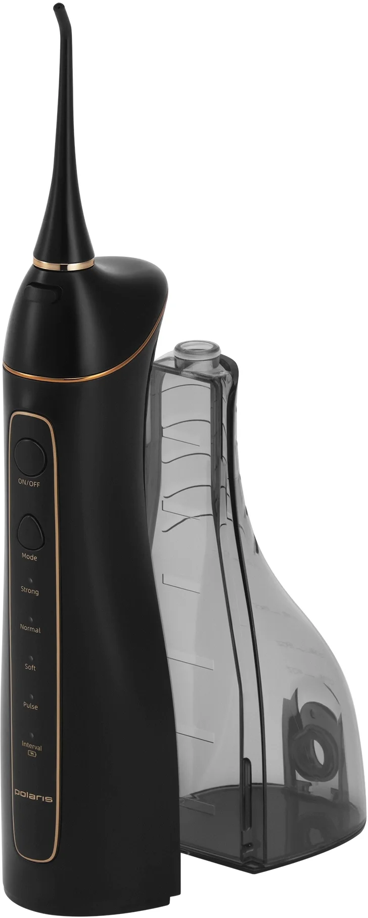 Ирригатор Polaris PWF 0201  портатив.  импульсн.  5насад. розовый