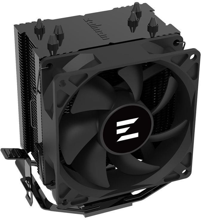 Кулер для процессора ZALMAN CNPS4X BLACK, 92mm FAN, 3 HEAT PIPES, 4-PIN PWM, 800-2000 RPM, 29DBA, HYDRO BEARING, LGA1700/1200/115x, AM5/AM4/AM3