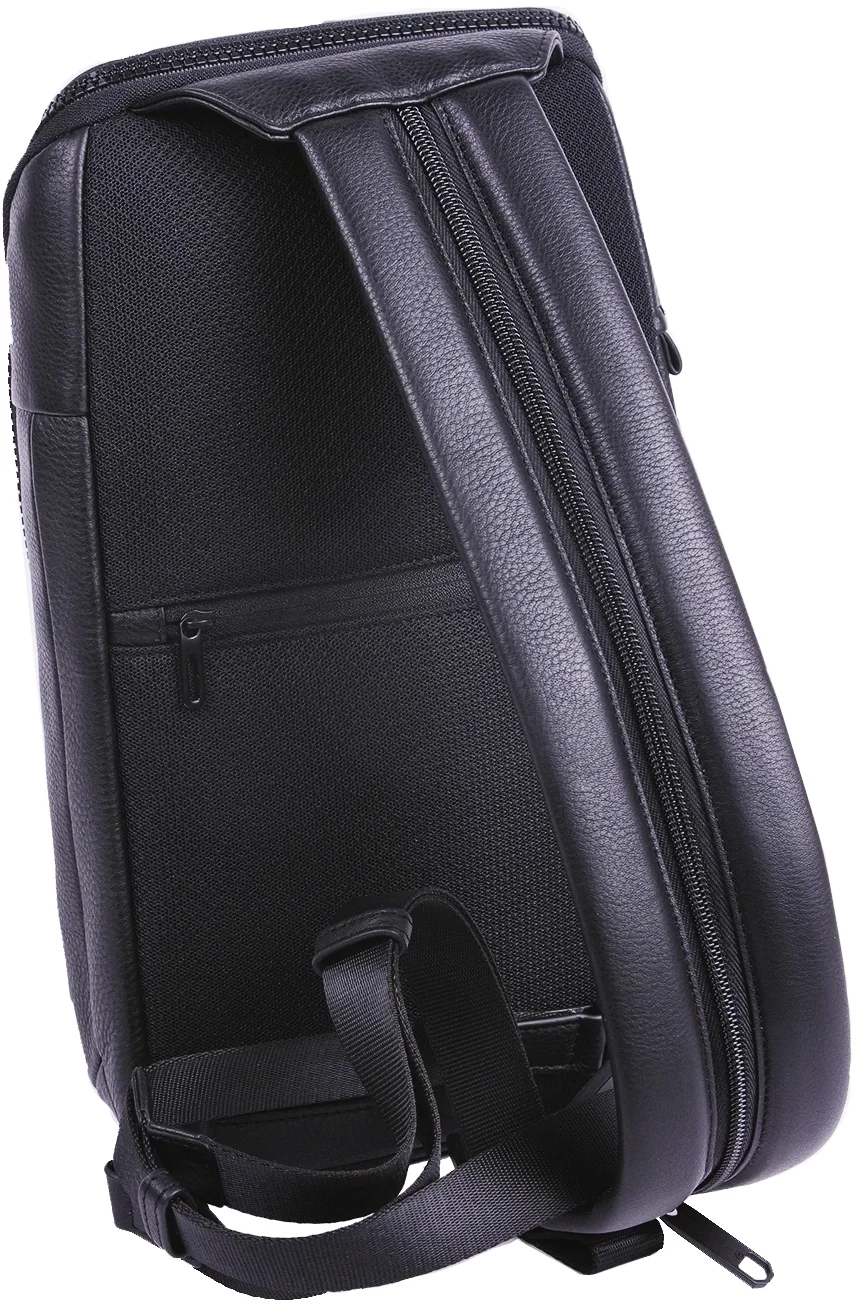 Рюкзак слинг мужской Piquadro Than CA6616S135/N  черный  кожа