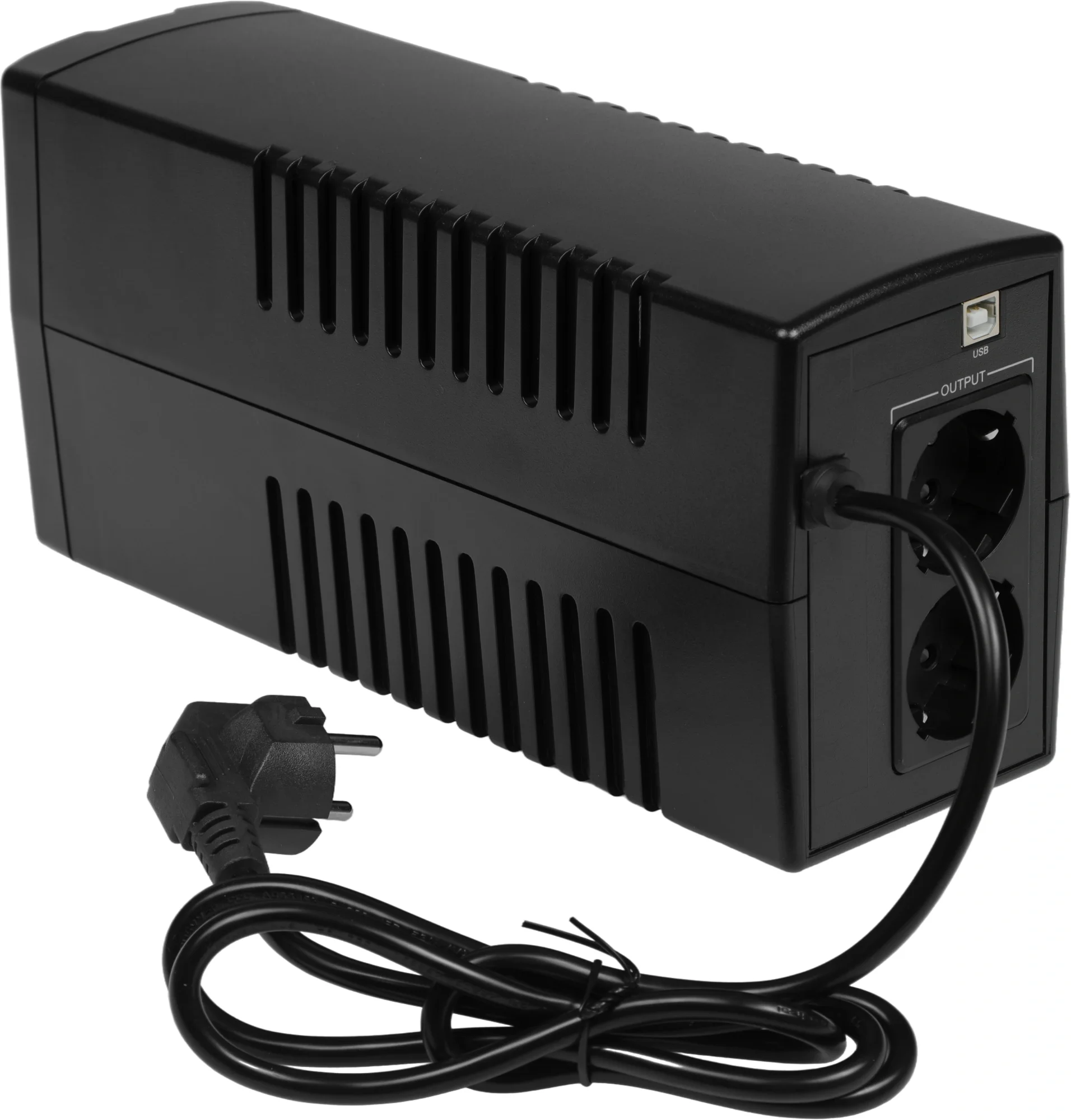 ИБП Импульс - ЮНИОР СМАРТ 800 ВА/480 Вт, Line-Interactive, in (220V / 230V / 240V Сетевой шнур (Schuko)), 2xSchuko, Tower, цвет чёрный, JS80114