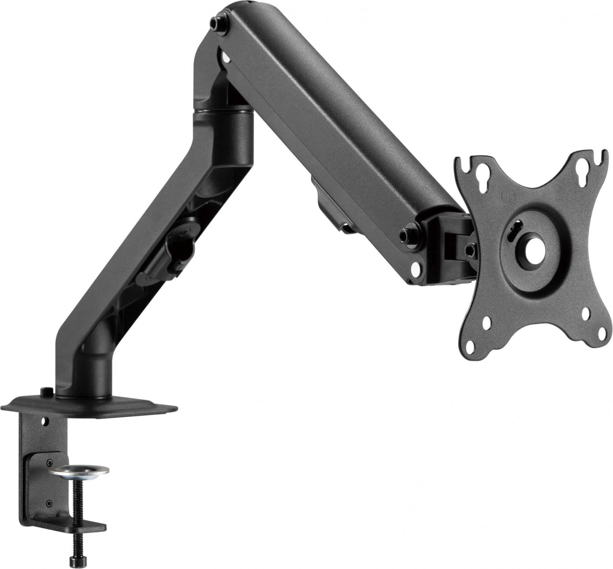 Кронштейн для мониторов Ultramounts UM728 черный 17"-27" макс.7кг крепление к столешнице поворот и наклон