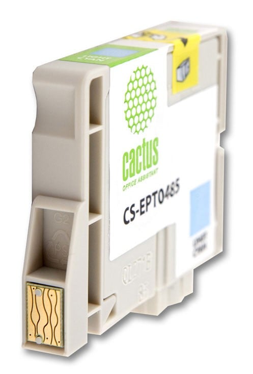Картридж струйный Cactus CS-EPT0487 T0487 черный/голубой/пурпурный/желтый/светло-голубой/светло-пурпурный набор (88мл) для Epson Stylus Photo R200/R220/R300/R320/R340/RX500/RX600/RX620/RX640 с чипом