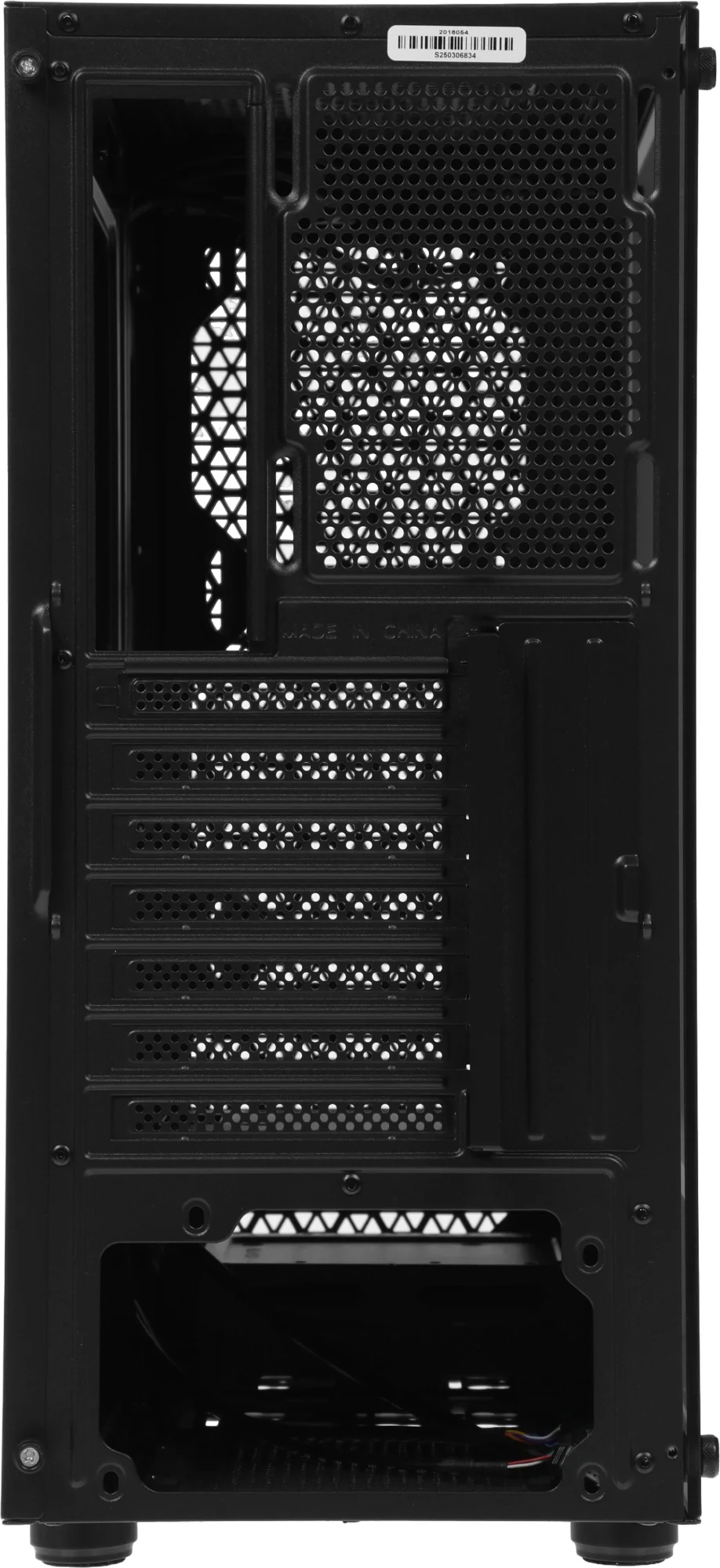 Корпус Accord ACC-3338 черный без БП ATX 6x120mm 1xUSB2.0 1xUSB3.0 audio bott PSU
