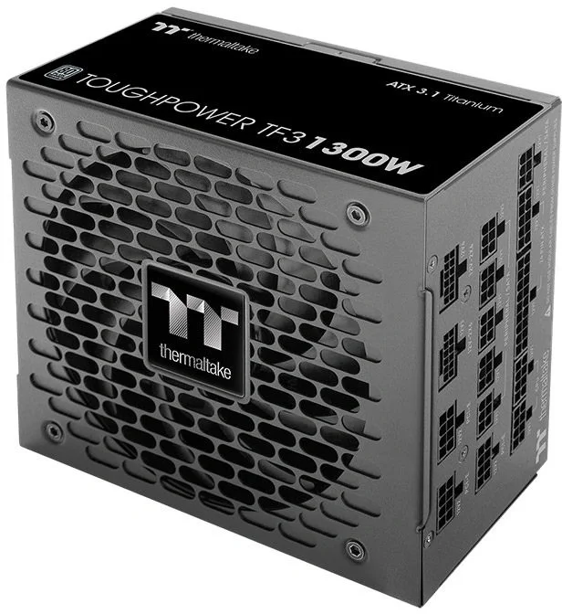 Блок питания Thermaltake ATX 1300W Toughpower TF1300 80+ titanium 24pin APFC 140mm fan 16xSATA Cab Manag RTL