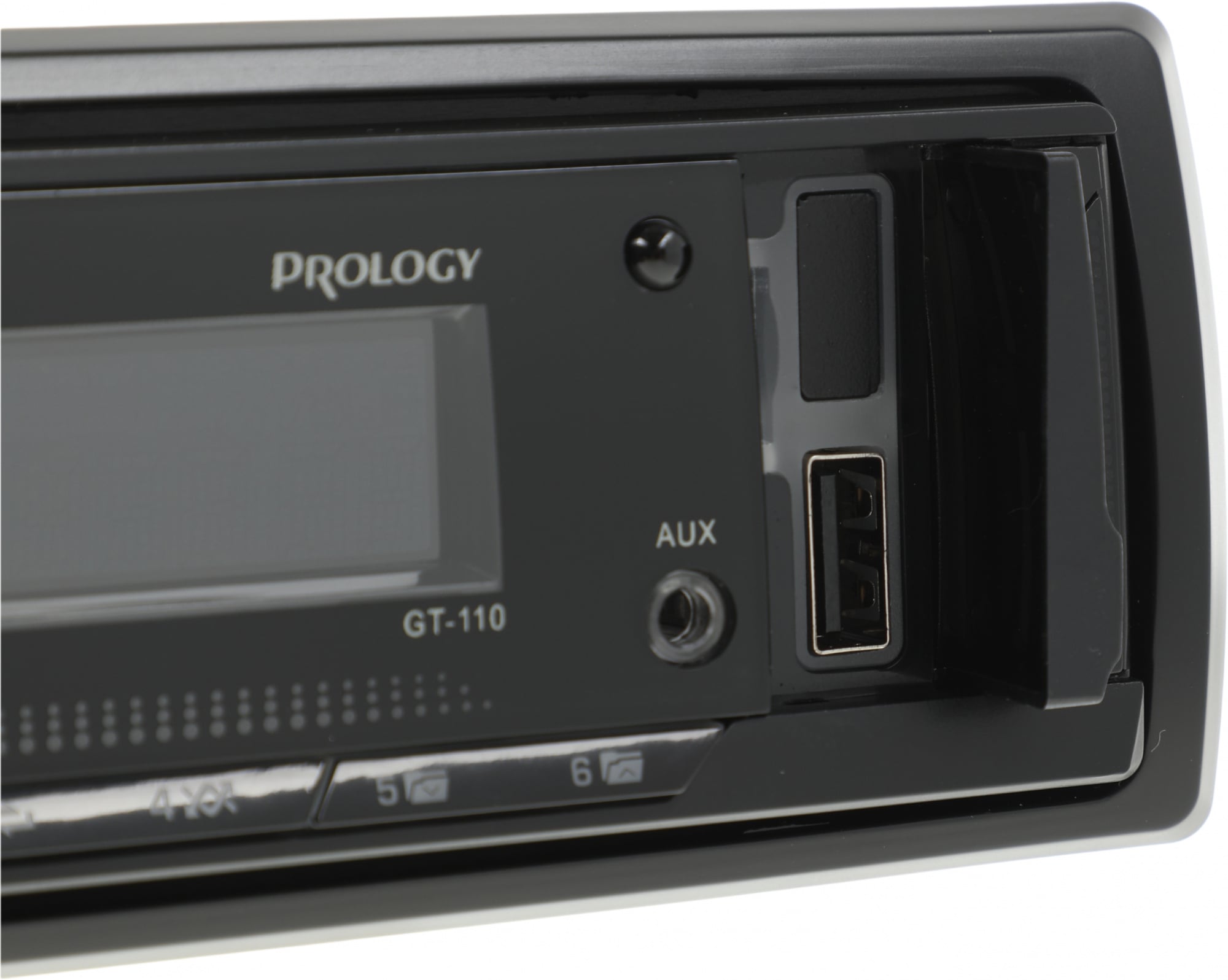 Автомагнитола Prology PRGT110, 1 DIN, Bluetooth, USB, AUX