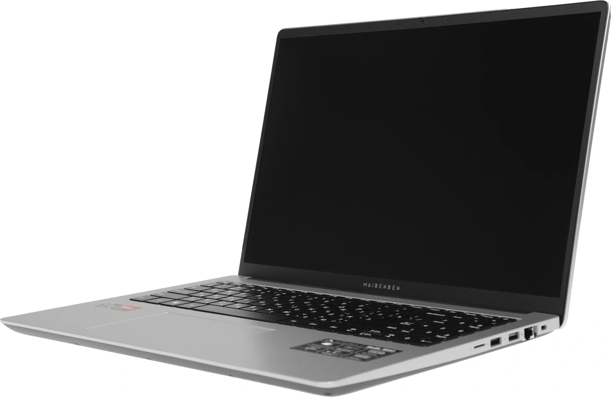 Ноутбук Maibenben M653 Ryzen 3 5400U 8Gb SSD512Gb AMD Radeon Graphics 16" IPS FHD+ (1920x1200) Linux grey WiFi BT Cam 4000mAh (M6531SB0LSRE0)