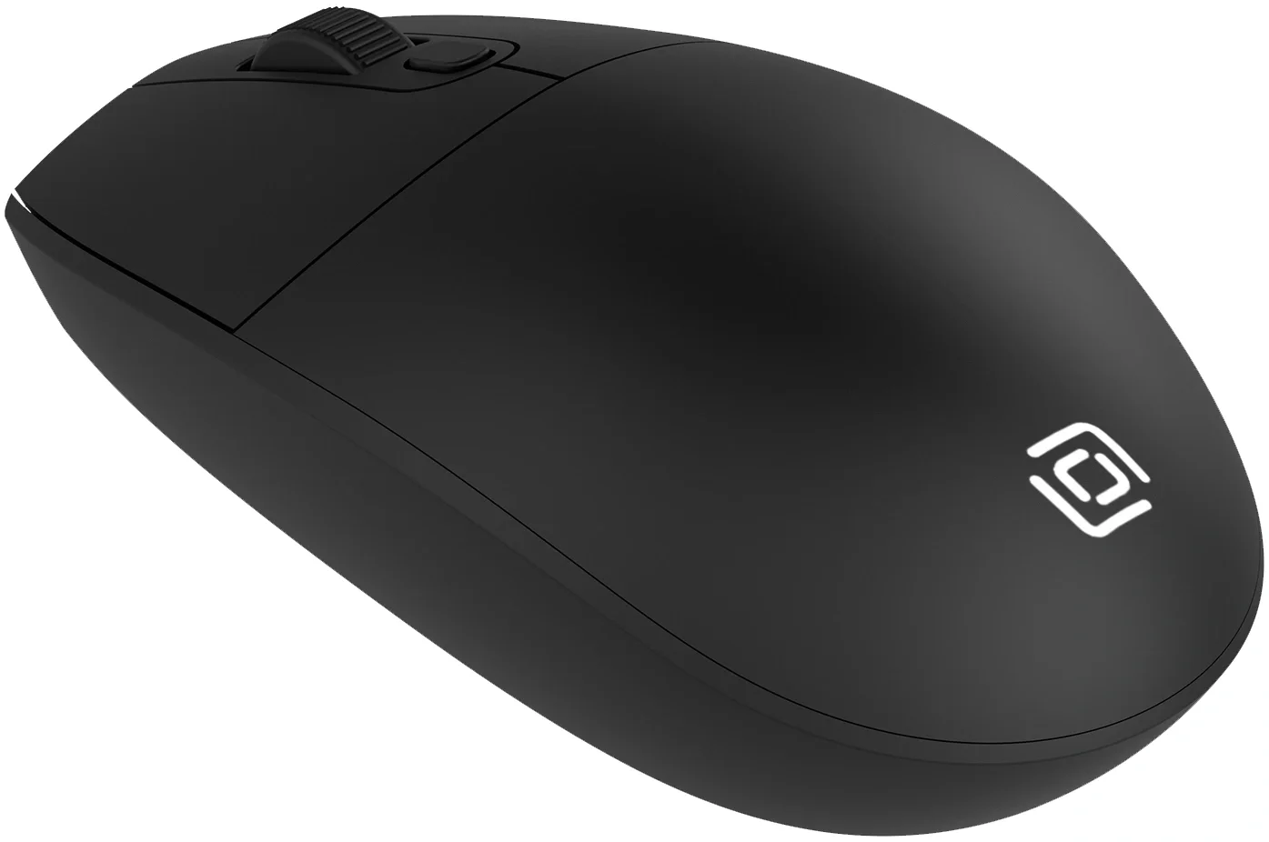 Мышь беспроводная Oklick 201MW черный, 1600 dpi, радиоканал, USB, кнопки - 4