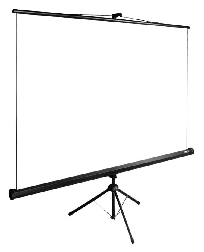 Экран на штативе CACTUS - TriExpert PSTE, 200x200 см, (рабочая поверхность 200x200 см), 1:1, ручное управление, CS-PSTE-200x200-BK