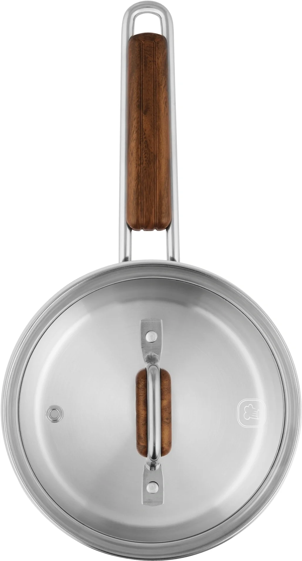 Ковш Rondell Fjord RDS-1790 1.4л.  d=16см  (с  крышкой) стальной