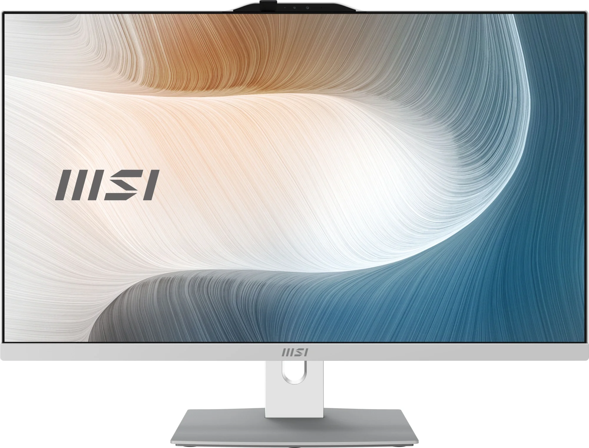 Моноблок MSI Modern AM272P 1M-674RU 27" Full HD Core 5 120U (1.4) 16Gb SSD 512Gb Graphics Windows 11 Pro GbitEth WiFi BT 120W клавиатура мышь Cam белый 1920x1080 (9S6-AF8232-1036)
