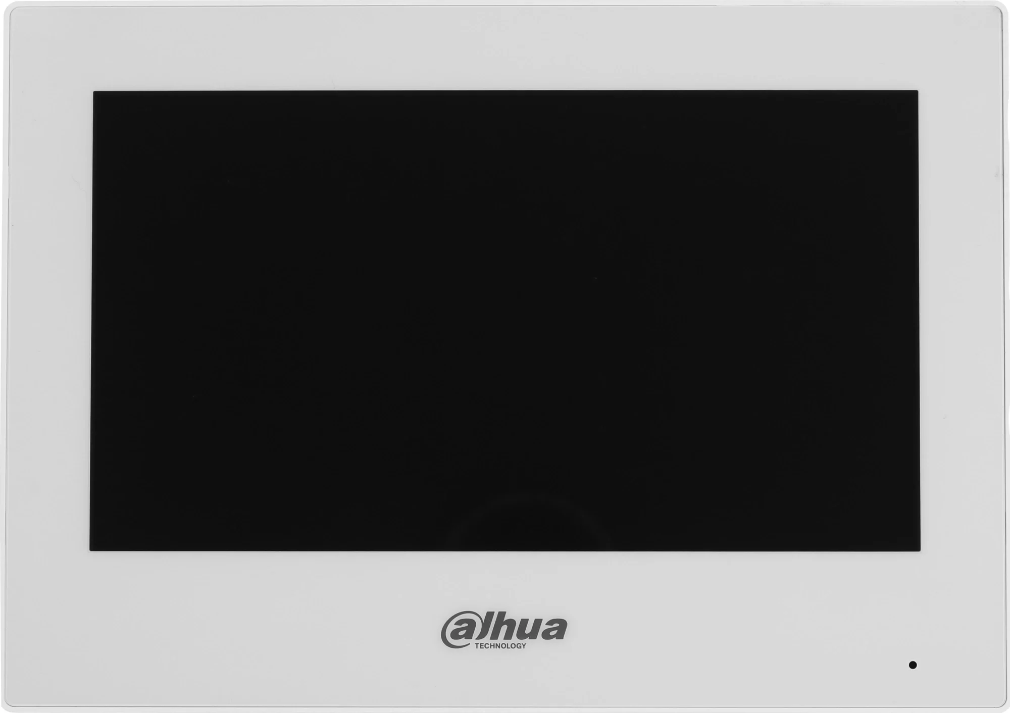 DHI-VTH2621GW-P Монитор видеодомофона IP 7 дюймовый, белый. 1024x600 разрешение, ёмкостной сенсорный экран; тревожные входы / выходы 6/1; LAN; Возможность просмотра IP видеокамер; Питание: DC 12В/PoE; Габаритные размеры: 190 мм × 135 мм × 26 мм; Установка - на стену.