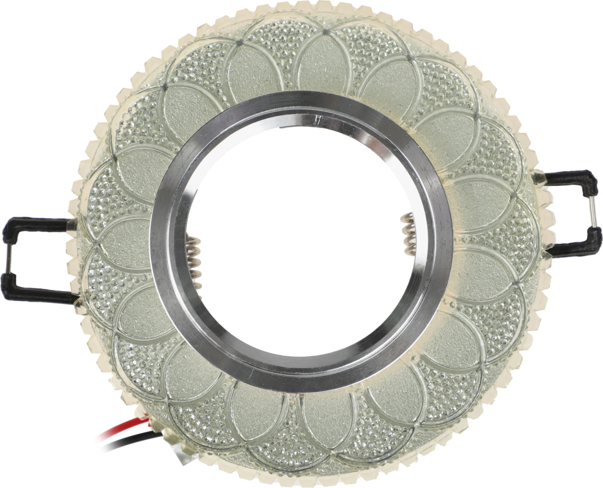 Hiper H064-1 Светильник встраиваемый прозрачный круглый H064-1 MR16+3Вт LED Диаметр 9,5см  LED + GU5.3