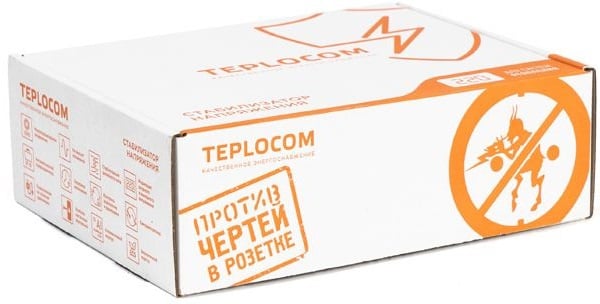 Стабилизатор напряжения Бастион Teplocom ST-222/500-И Space Technology 150Вт 200ВА серебристый