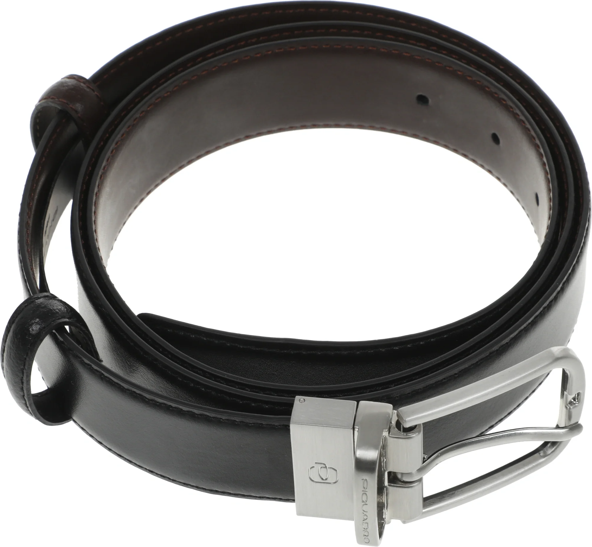 CU3049C11/NM Ремень мужской Piquadro  C11  125х3.50см  черный/коричневый натур.кожа