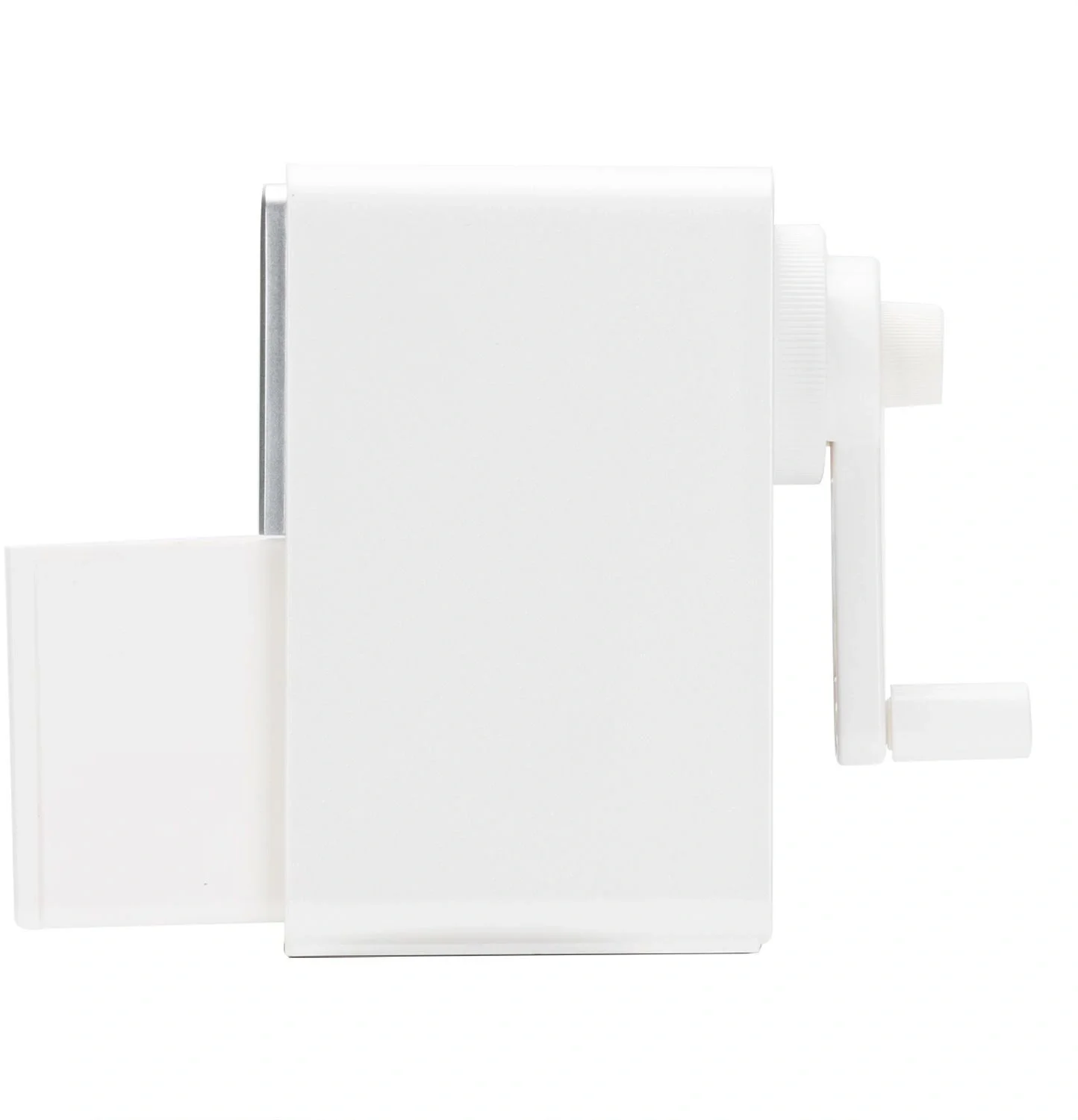 Точилка для карандашей механическая Deli 71160White  1  отверстие  пластик белый