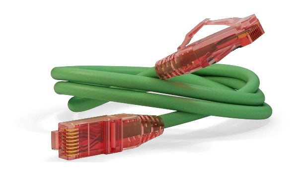 Патч-корд Hyperline PC-LPM-UTP-RJ45-RJ45-C5e-2M-LSZH-GN UTP RJ-45 вил.-вилка RJ-45 кат.5E 2м зеленый LSZH 24AWG