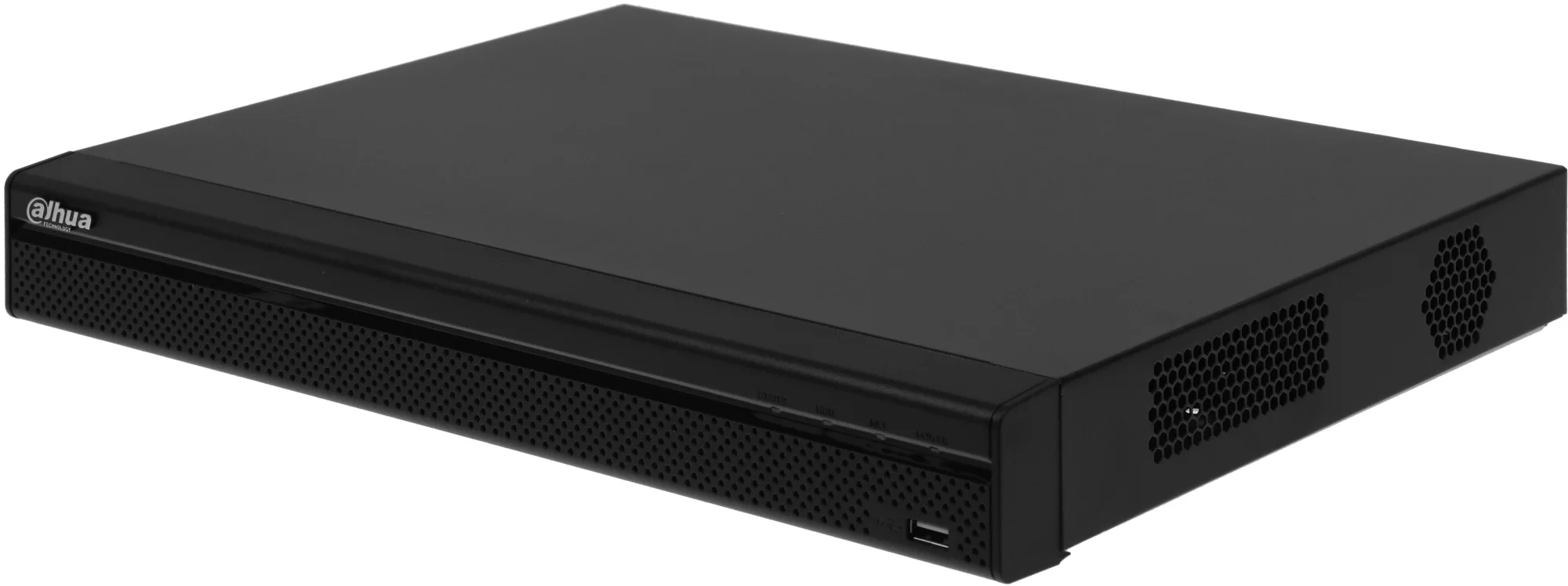 Видеорегистратор IP Dahua DHI-NVR4208-4KS3, 8-канальный 4K, H.265+. Входящий/запись/исходящий поток 160/160/80 Мбит/с; разрешение записи до 12 Мп; 2 HDD; сжатие: H.265+, H.265, H.264+, H.264, MJPEG; декодирование: 8?1080p.