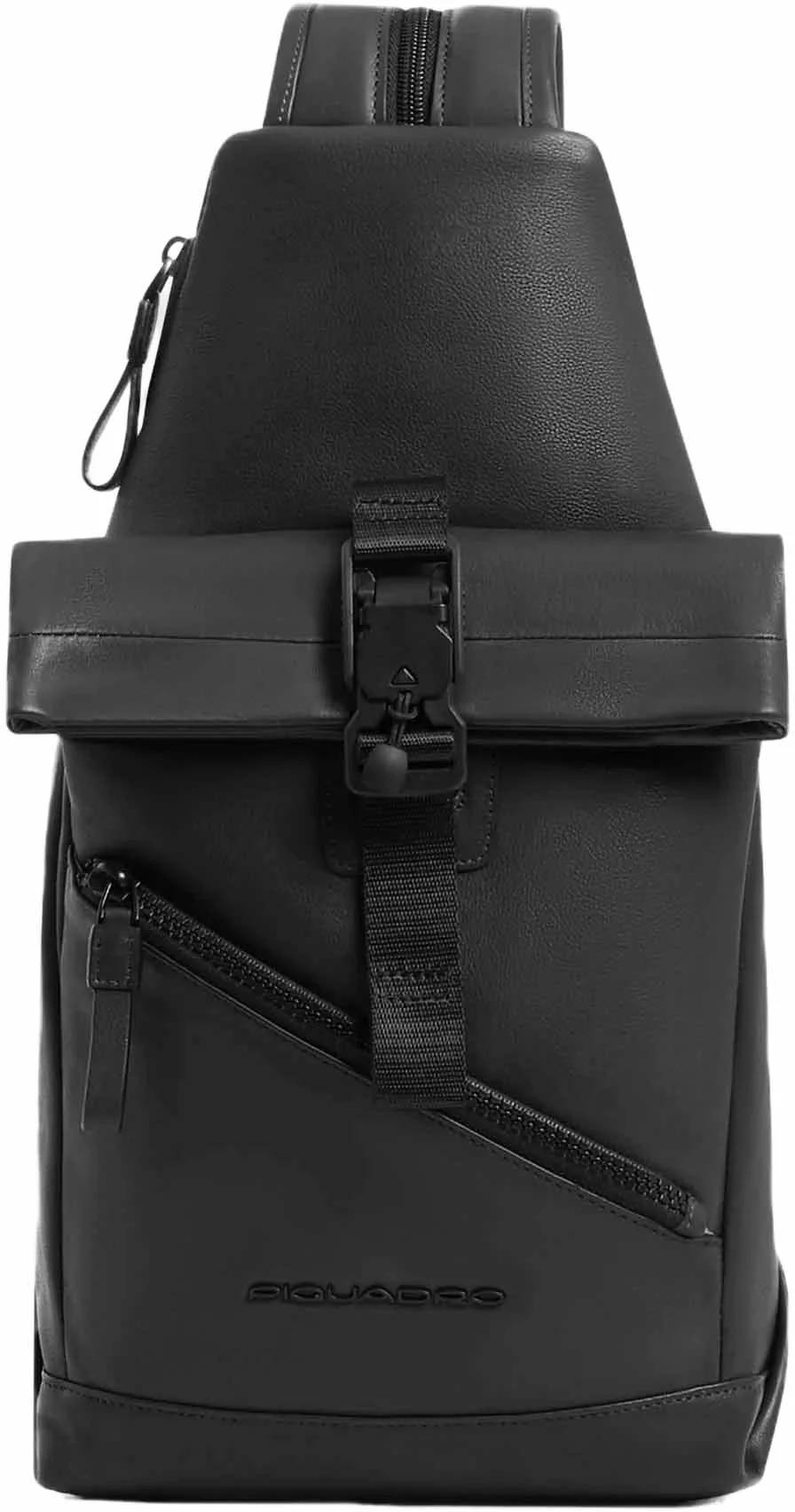 Рюкзак слинг Piquadro Harper CA6784AP/N черный натур.кожа
